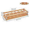 12-Hole Bamboo Glass Holder Display Racks ODIS-WH0061-08B-2