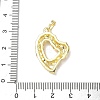 Brass Pendants KK-Z128-03G-3