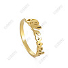 Word Blessed Stainless Steel Finger Rings for Women WG5CA7C-06-2