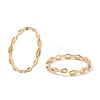 Brass Cuff Rings RJEW-H131-01G-2