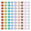 Transparent Crackle Acrylic Beads CACR-TAC0003-3