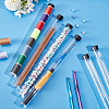 Transparent PC Plastic Bead Storage Tubes AJEW-WH0673-21A-4