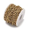304 Stainless Steel Textured Cable Chains CHS-K023-13G-2