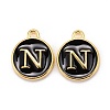 Golden Plated Alloy Charms ENAM-S118-02N-1