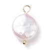 Natural Baroque Pearl Keshi Pearl Pendants X-PALLOY-JF01494-01-2