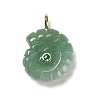 Natural Green Aventurine Pendants G-A287-01G-09-1