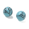 Dyed Synthetic Turquoise Sphere Beads GG-CBA391B-02D-02-2