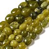 Natural Chinese Jade/Southern Jade Beads Strands G-A247-08-1