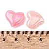 UV Plating Opaque Acrylic Beads OACR-G058-16E-3