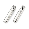Smooth 316 Surgical Stainless Steel Rectangle Magnetic Clasps STAS-Z134-01P-1