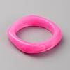 Opaque Resin Bangles for Women BJEW-WH0011-95C-2