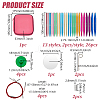 Interchangeable Circular Set DIY-WH0308-995-2
