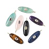 Natural Mixed Gemstone Pendants G-D357-02-1
