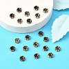 Brass Rhinestone Spacer Beads X-RB-A014-L8mm-01AB-NF-2