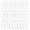 30Pcs 3 Styles Hair Accessories Iron Hair Band Findings OHAR-TA0001-08A-3