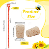 200Pcs Cork Bottle Stoppers FIND-BC0014-56-2