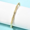 Bamboo Brass Hinged Bangles for Women BJEW-H639-05B-G-3
