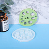 DIY Lotus Root Slices Cup Pad Silicone Molds DIY-F065-16-6