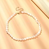 Natural Pearl Beaded Necklace NJEW-JN04310-4