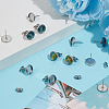 50Pcs 316 Surgical Stainless Steel Stud Earring Settings STAS-BBC0005-58C-4