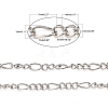 Iron Handmade Chains Figaro Chains Mother-Son Chains CHSM001Y-N-2