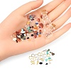 Gemstone Chip Beads Wish Bottle DIY Making Kits DIY-FS0002-08-4
