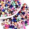 Baking Paint Pearlized Glass Seed Beads SEED-T008-03-1