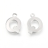 Non-Tarnish 201 Stainless Steel Charms X-STAS-C021-06P-Q-2