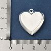 Heart Brass Locket Pendants LS-KK-K414-12B-S-3