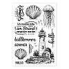 Custom Summer Theme PVC Plastic Clear Stamps DIY-WH0631-0067-8