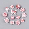 Luminous Flower Resin Cabochons CRES-T025-10D-1