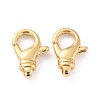 Brass Lobster Claw Clasps KK-D065-03G-2