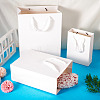 15Pcs 3 Sizes Rectangle Paper Gift Storage Tote Bags with Handle ABAG-TA0001-73A-11
