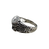 Steam Punk Style Alloy Skull Finger Rings SKUL-PW0005-04H-2