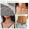 DIY Brass Cable Chains Necklaces Making Kits DIY-ME0001-93P-5