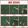 SUNNYCLUE Christmas Theme DIY Earring Making Kit DIY-SC0022-80-6