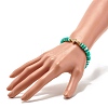 Polymer Clay Heishi Beads Stretch Bracelet for Women BJEW-JB07207-05-3