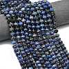 Natural Dumortierite Beads Strands G-P573-A48-01-1