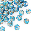 30Pcs Handmade Gold Sand Lampwork Beads LAMP-TA0002-37C-2
