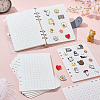 14Pcs Felt Cloth Pin Brooch Storage Binder Sheets for Enamel Pin Collection Book AJEW-WR0002-93A-4
