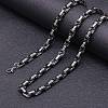 Titanium Steel Byzantine Chains Necklace for Men's FS-WG56795-193-1