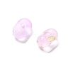 Gradient Color Transparent Frosted Acrylic Beads X1-OACR-M023-06E-2