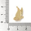 Brass Micro Pave Cubic Zirconia Pendants KK-U046-19G-3