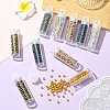 120G 12 Styles Glass Seed Beads SEED-YW0002-86-5
