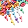 Opaque Acrylic European Beads OACR-S072-04E-1