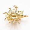 Brass Micro Pave Cubic Zirconia Pendants ZIRC-T004-21G-3