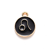 Alloy Enamel Pendants LS-ENAM-S124-01A-08G-2