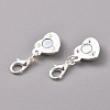 Alloy Rhinestone Magnetic Clasps ALRI-TAC0001-02S-2