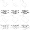 BENECREAT Kraft Paper Folding Box CON-BC0004-34-6