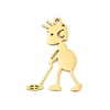 304 Stainless Steel Pendants LS-STAS-U041-01G-1